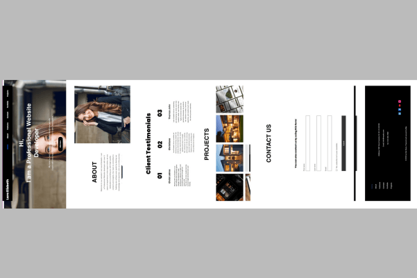 potfolio website