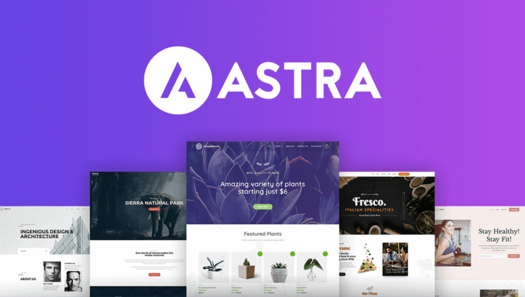 Astra theme