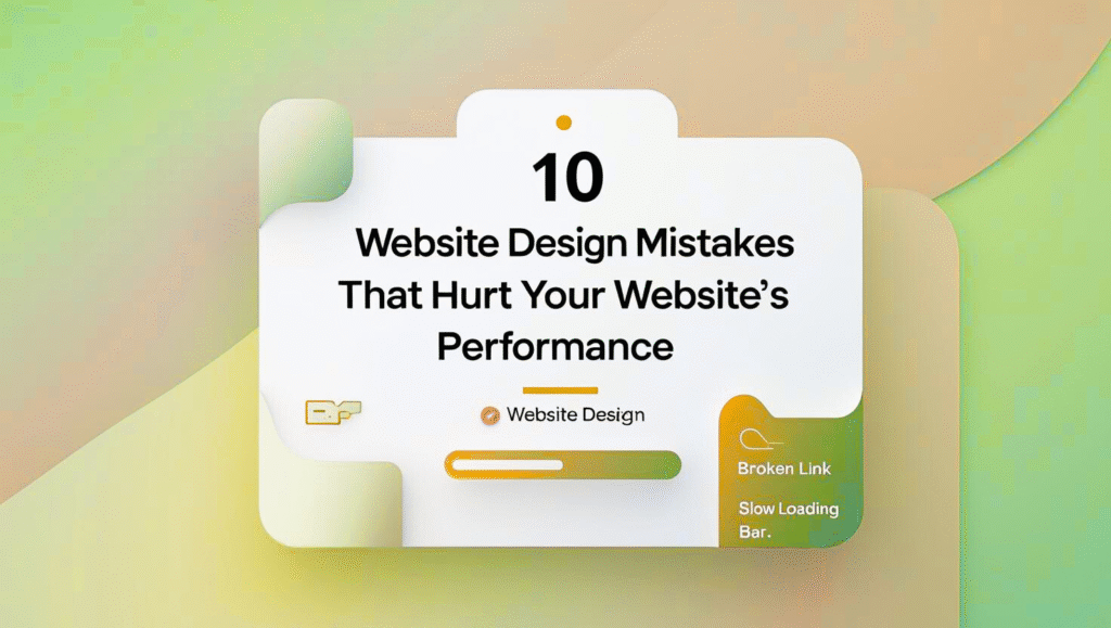 10 website design Mistakes