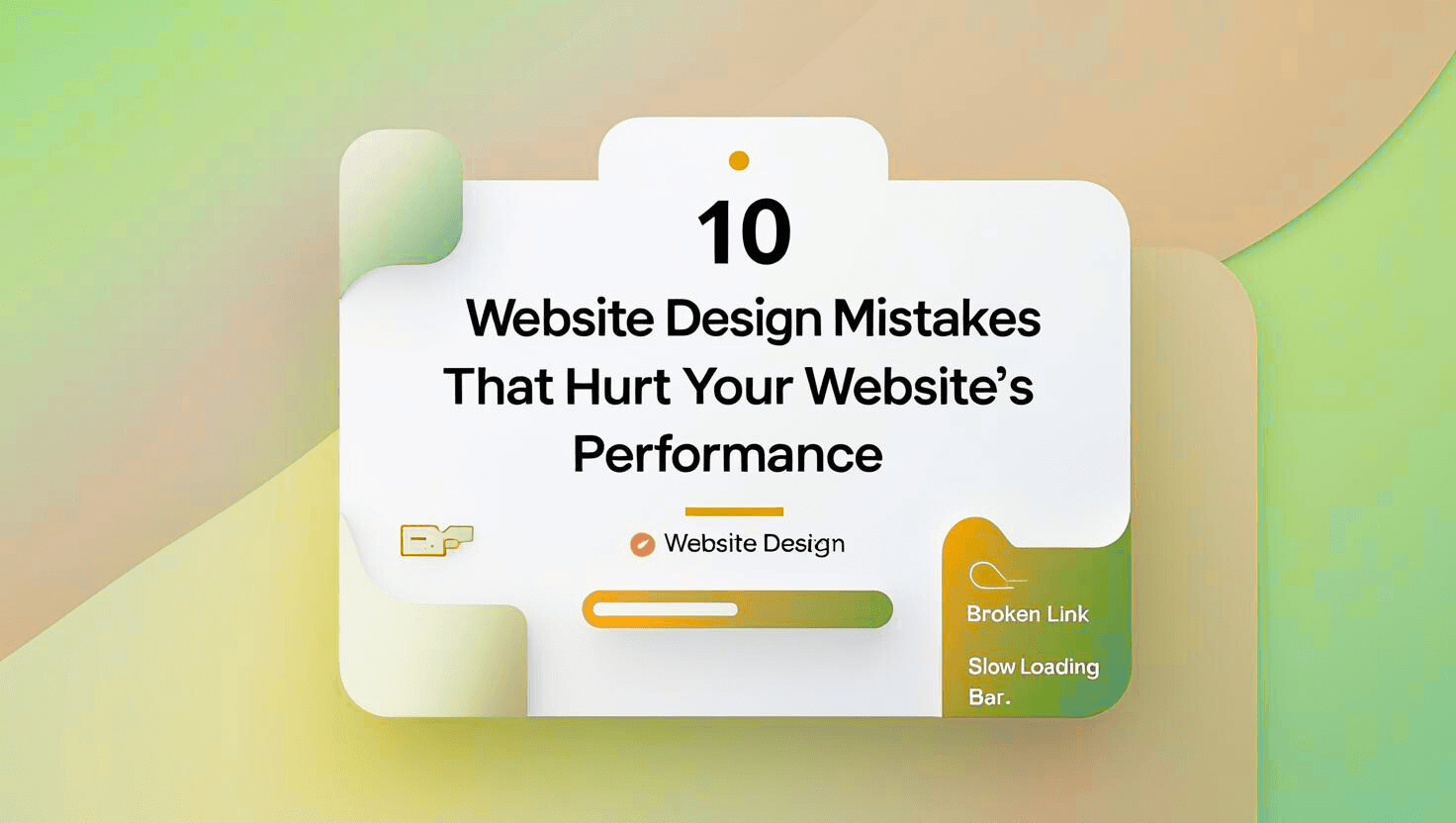 10 website design Mistakes