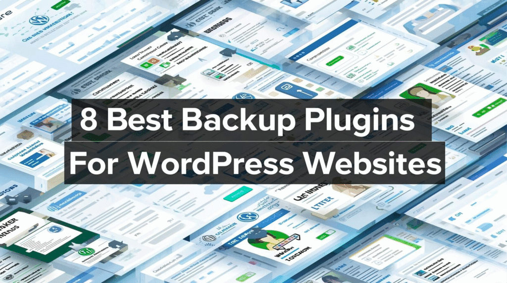 8 Best Backup Plugins for WordPress Websites