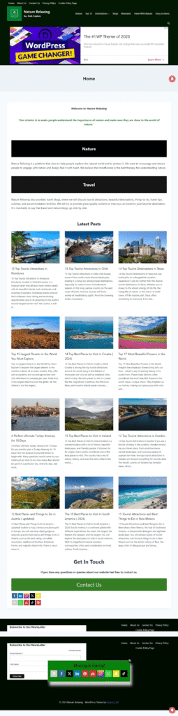 Nature Relaxing Blog